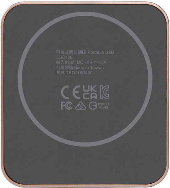 SSD накопитель Transcend ESD420 2 TB Champagne Gold (TS2TESD420G) 618557 фото