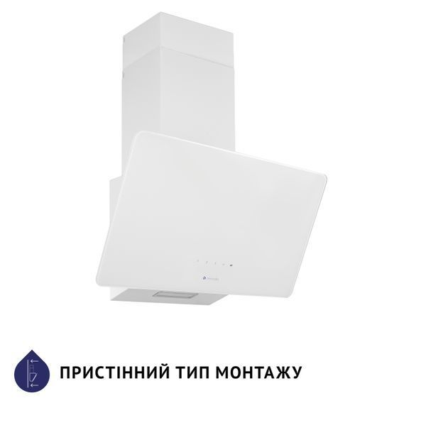 Витяжка похила Minola HDN 6224 WH 700 LED 627945ua фото
