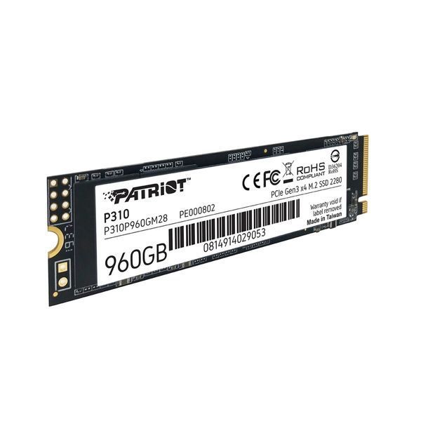 SSD накопичувач Patriot P310 960 GB (P310P960GM28) 364781ua фото