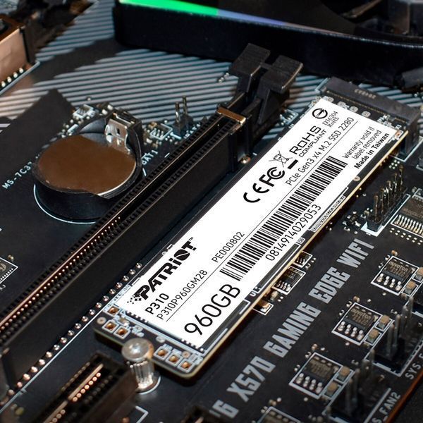 SSD накопичувач Patriot P310 960 GB (P310P960GM28) 364781ua фото