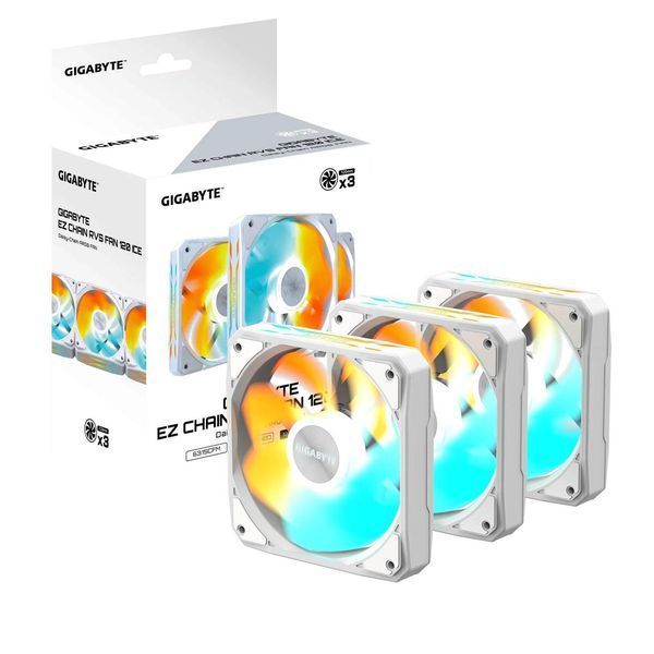 Вентилятор Gigabyte EZ Chain RVS FAN 120 ICE (GP-GBT EZRVSFAN1203 ICE) 622692ua фото