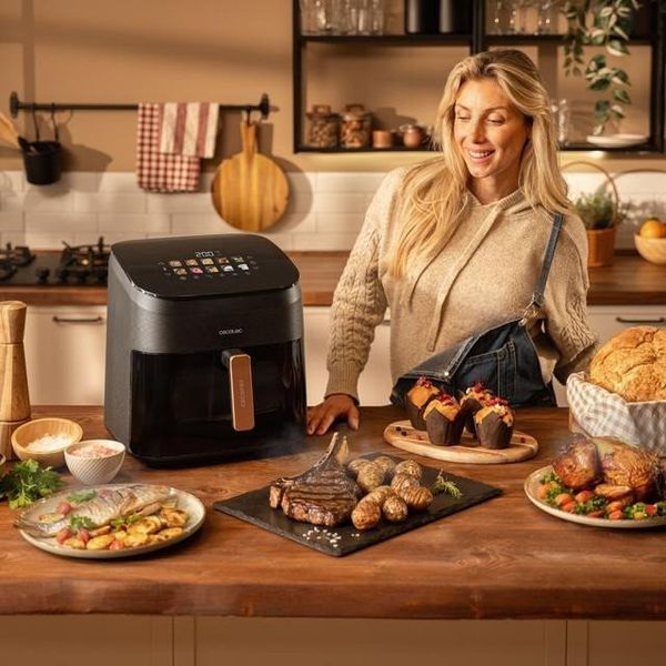 Мультипіч (аерофритюрниця) Cecotec Cecofry&Grill Smokin 6500 (A01_EU01_101135) 595478ua фото