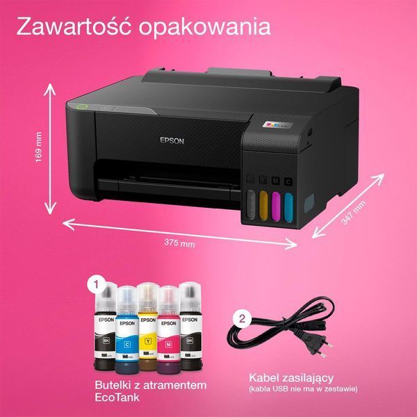 Принтер Epson EcoTank L1230 (C11CJ70402) 509360 фото