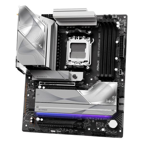 Материнська плата ASRock X870 LiveMixer WiFi 630567ua фото