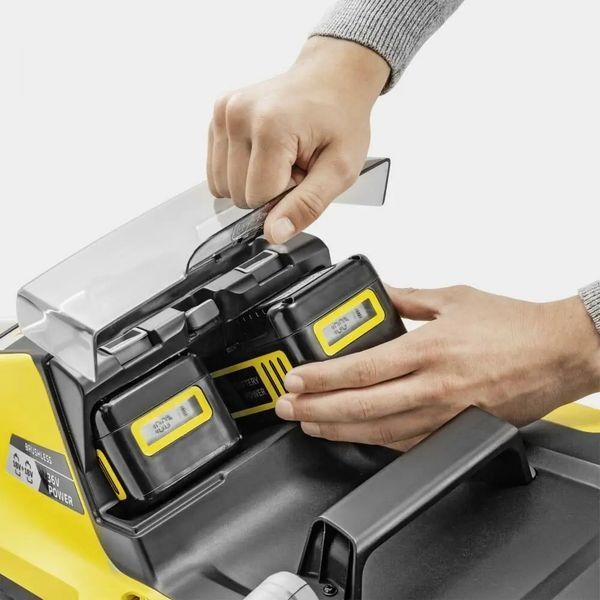 Газонокосилка аккумуляторная Karcher LMO 4-18 Dual Battery Set (1.445-421.0) 585572ua фото