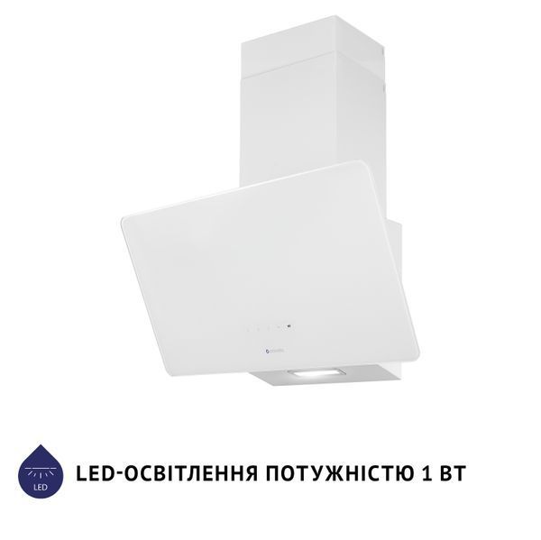Витяжка похила Minola HDN 6224 WH 700 LED 627945ua фото