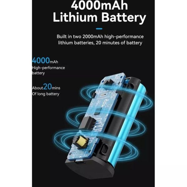 Ручний пилосос / Автомобільний пилосос Vention Cordless Blue (KRAL0) 532631ua фото