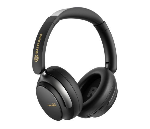 Навушники з мікрофоном Bugani Space BH01 Black 618234 фото