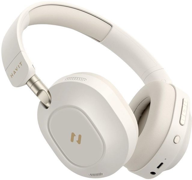 Навушники з мікрофоном Havit HV-H668BT Beige 620810 фото