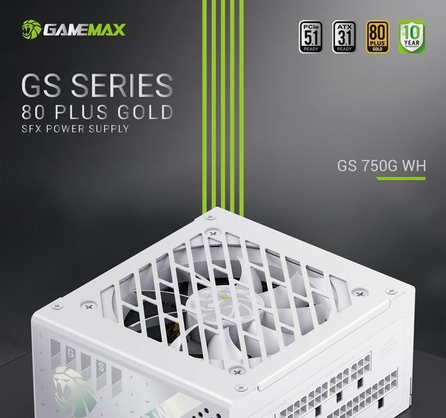 Блок питания GameMax GS-750G V25 White 630411ua фото