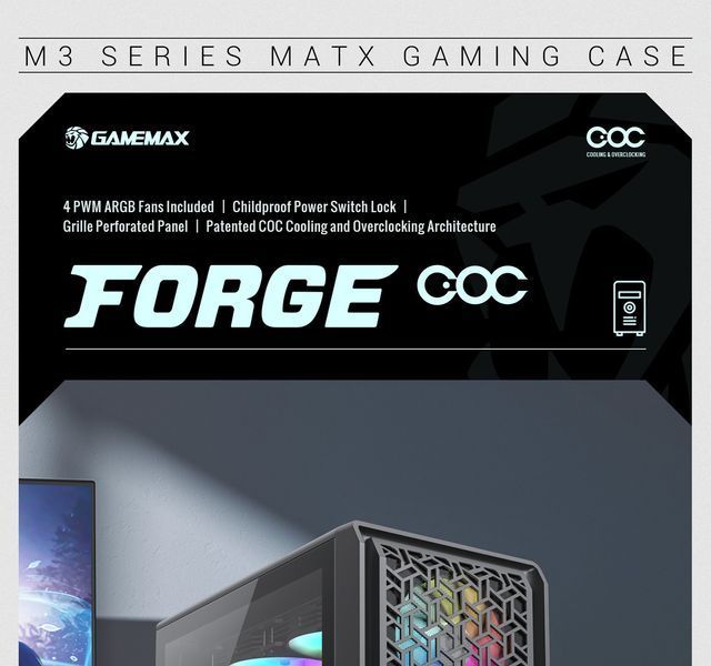 Корпус GameMax Forge COC 630517ua фото