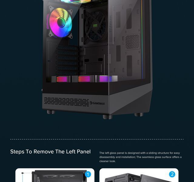 Корпус GameMax Vista COC AB 628411ua фото
