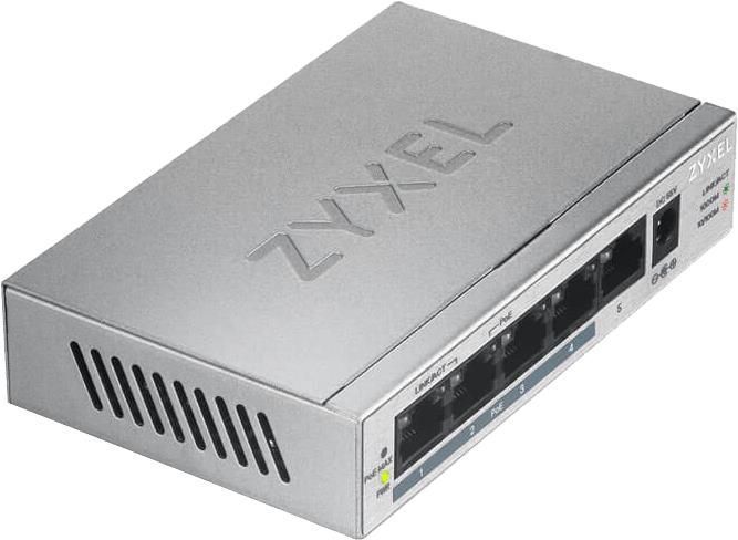Коммутатор неуправляемый ZyXEL GS1005HP (GS1005HP-EU0101F) 372585ua фото