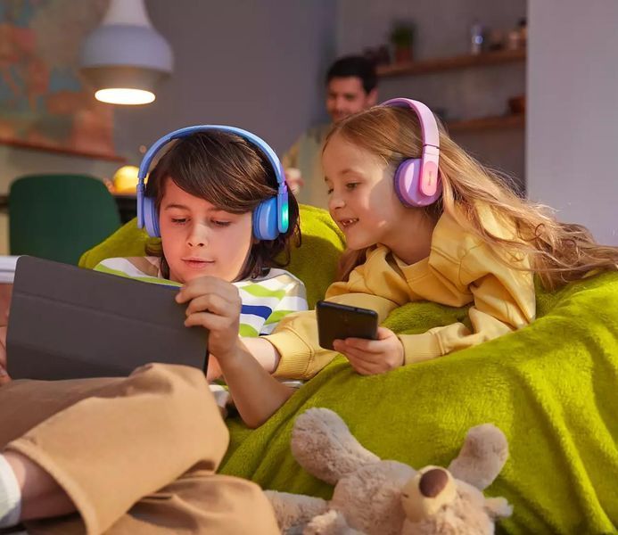 Наушники с микрофоном Philips TAK4206 Kids Pink (TAK4206PK/00) 336611 фото