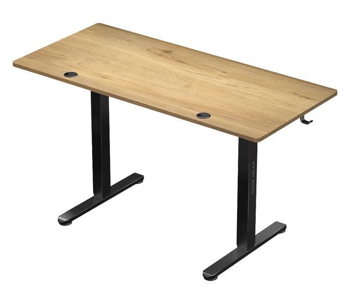 Геймерский игровой стол Mark Adler Leader 7.0 Wood/Black 514396 фото