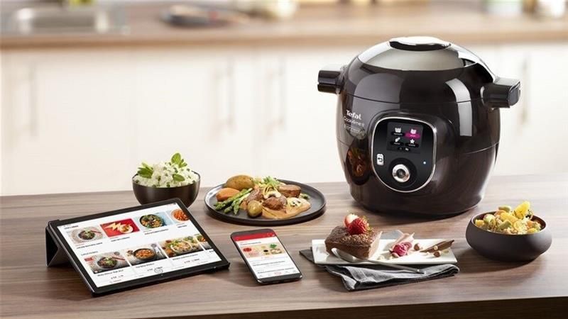 Мультиварка - скороварка Tefal COOK4ME + Connect CY855830 579066ua фото