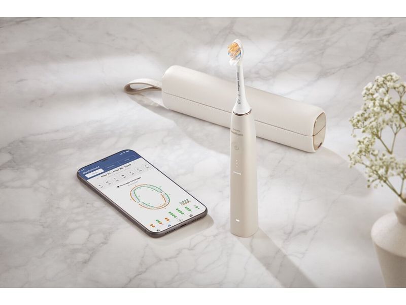 Электрическая зубная щетка Philips Sonicare 9900 Prestige SenseIQ HX9992/11 362160ua фото