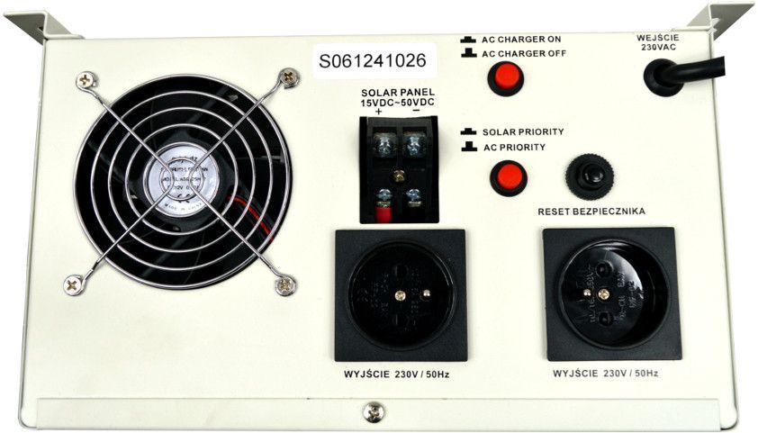 Мережевий сонячний інвертор (on-grid) Volt Polska SINUS PRO 1000S (3SPS100012) 514805 фото