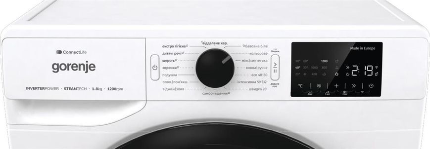 Стиральная машина автоматическая Gorenje WPNEI82SBSWIFI/UA 623649ua фото