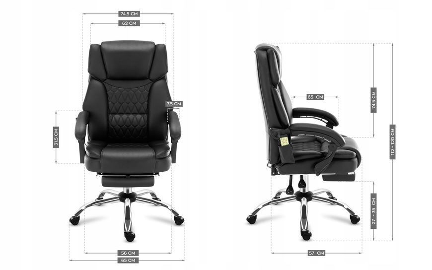 Офисное кресло для руководителя Mark Adler Boss 6.0 Black 514487 фото