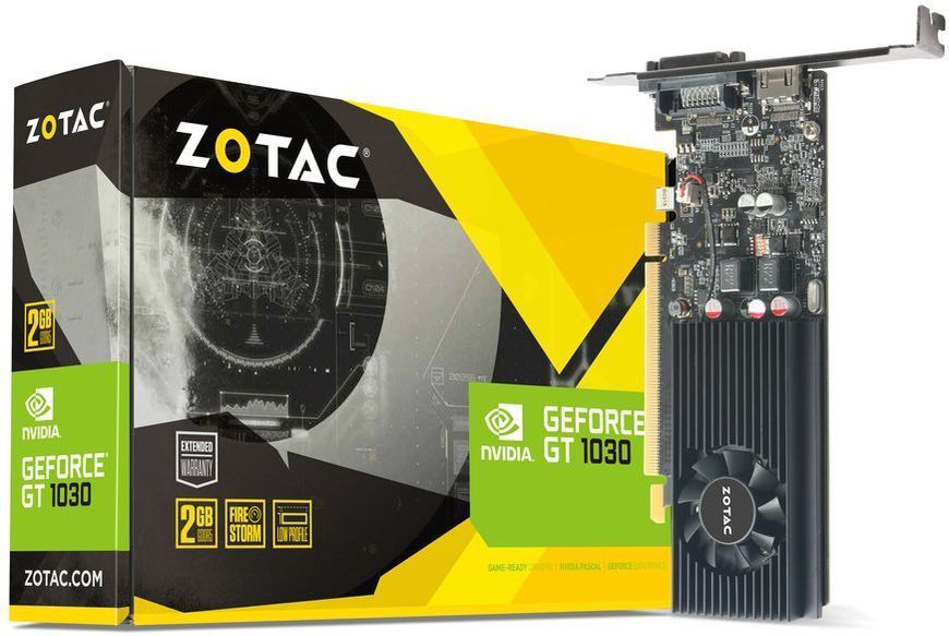 Відеокарта Zotac GeForce GT 1030 2GB (ZT-P10300A-10L) 360847 фото