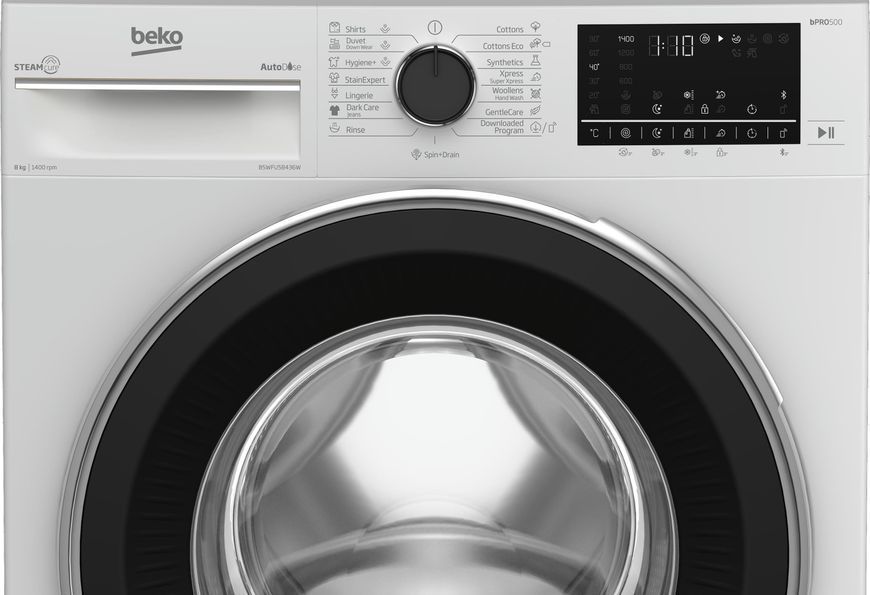 Пральна машина автоматична Beko B5WFU58436W 580056ua фото