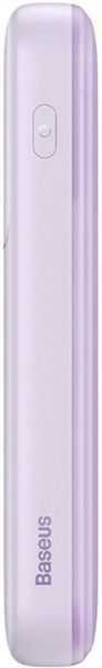 Зовнішній акумулятор (павербанк) Baseus Digital Comet Display 10000mAh 22.5W Purple (PPMD020005) 619628 фото