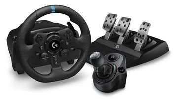 Комплект (кермо, педалі) Logitech G923 SE Shifter Combo (991-000531) 572743 фото