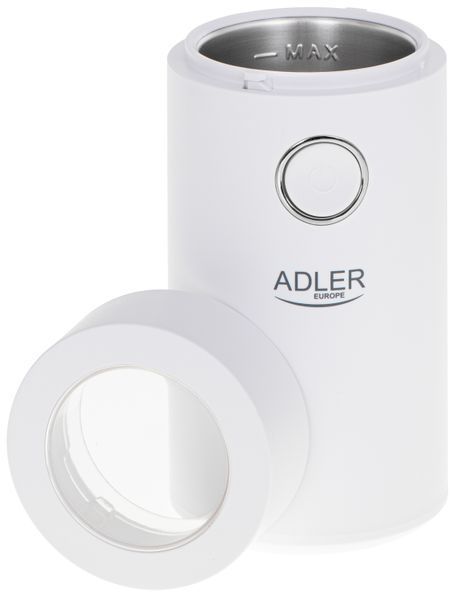 Кофемолка Adler AD 4446 White/Silver 501989 фото