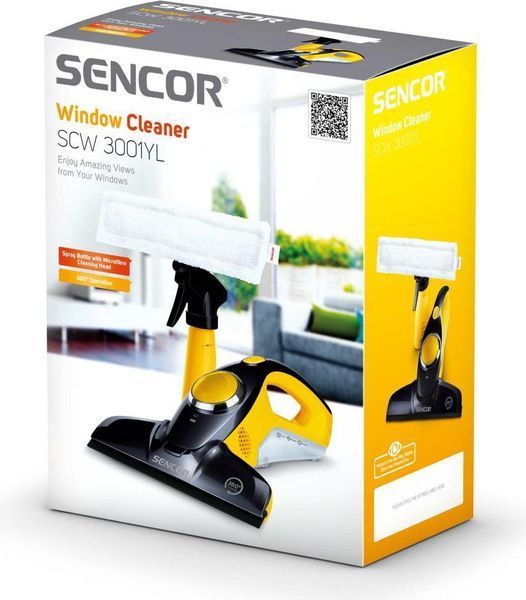 Оконный пылесос (стеклоочиститель) Sencor SCW 3001YL 166122ua фото
