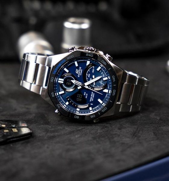 Мужские часы Casio Edifice Bluetooth ECB-950DB-2AEF 627660 фото