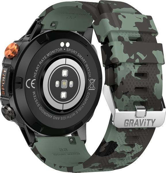 Смарт-годинник Gravity GT20-6 Black 621767 фото