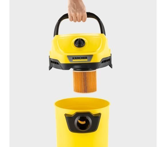 Професійний пилосос Karcher WD 3 V-17/6/20 Car (1.628-115.0) 361295 фото