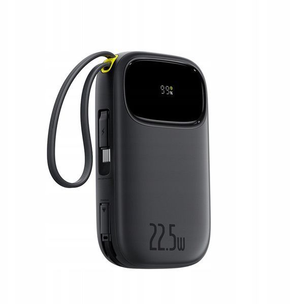 Зовнішній акумулятор (павербанк) Baseus EnerFill FC31 10000mAh 22.5W Black (P10082106123-00) 619629 фото