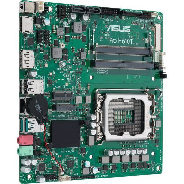 Материнська плата Asus Pro H610T-CSM 630568ua фото