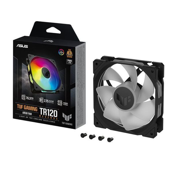 Вентилятор Asus TUF Gaming TR120 ARGB Reverse Black (90DA00D0-B09000) 516658ua фото