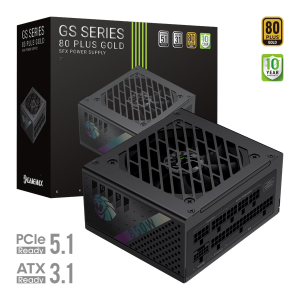 Блок живлення GameMax GS-850G V25 Black 630412ua фото