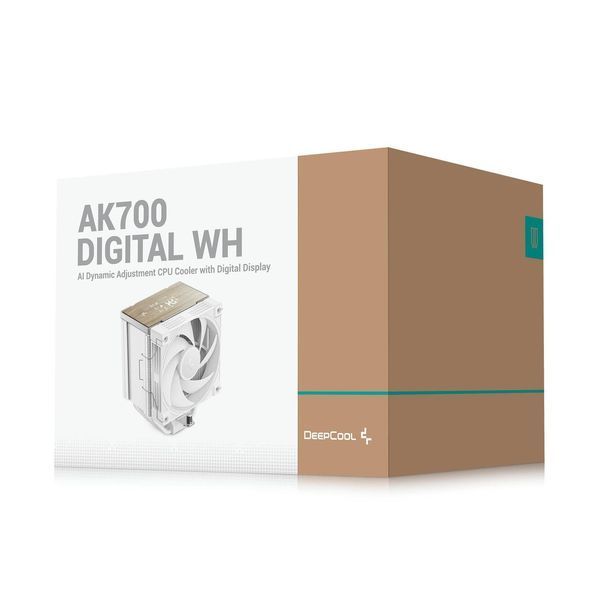 Повітряне охолодження Deepcool AK700 Digital WH (R-AK700-WHNDMN-GJD) 623599ua фото