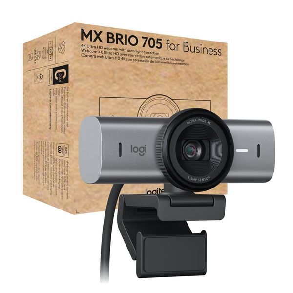 Веб-камера Logitech MX Brio 705 for Business 4K Graphite (960-001530) 516590ua фото