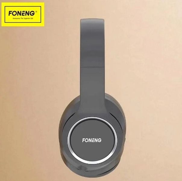 Наушники с микрофоном Foneng BL50 Black (BL50-BH) 623399ua фото