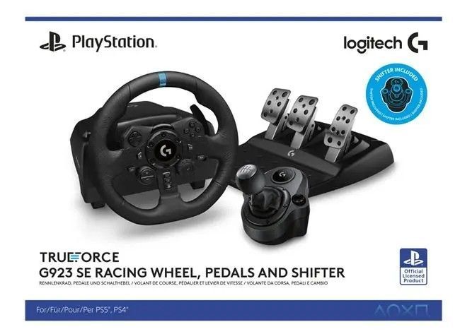 Комплект (кермо, педалі) Logitech G923 SE Shifter Combo (991-000531) 572743 фото