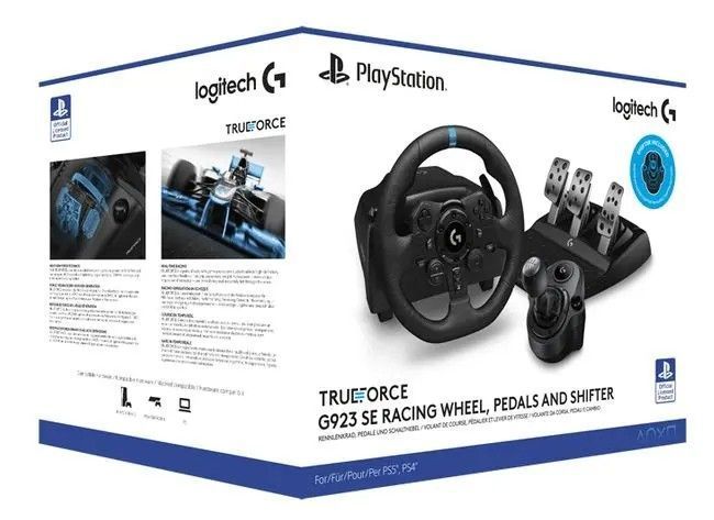 Комплект (кермо, педалі) Logitech G923 SE Shifter Combo (991-000531) 572743 фото