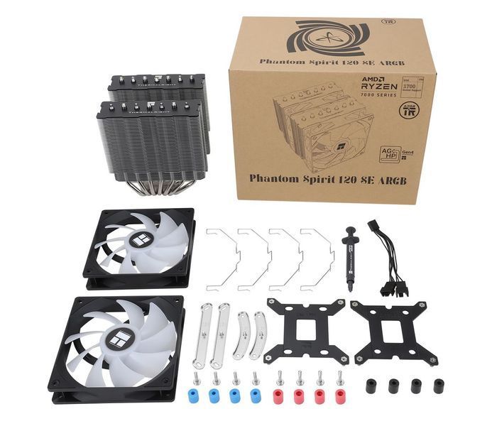 Повітряне охолодження Thermalright Phantom Spirit 120 SE ARGB 529764 фото