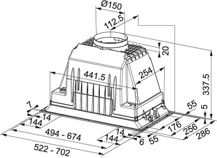 Витяжка Franke FBI 527 PLUS (305.0618.823) 497488 фото