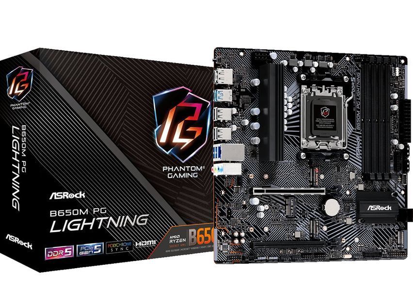 Материнская плата ASRock B650M PG Lightning 519405ua фото