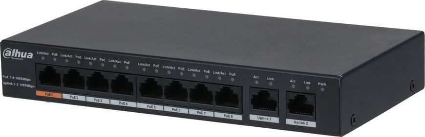 Комутатор Dahua Technology PFS3010-8GT-96-V2 514688 фото