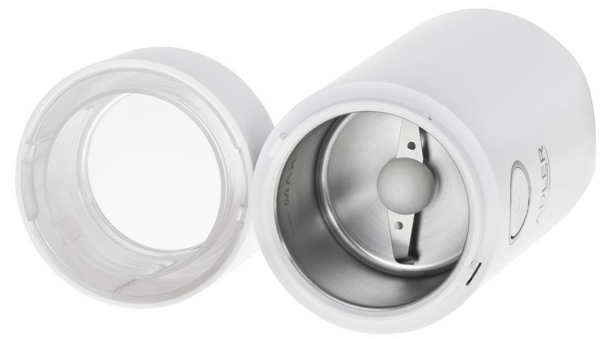 Кофемолка Adler AD 4446 White/Silver 501989 фото