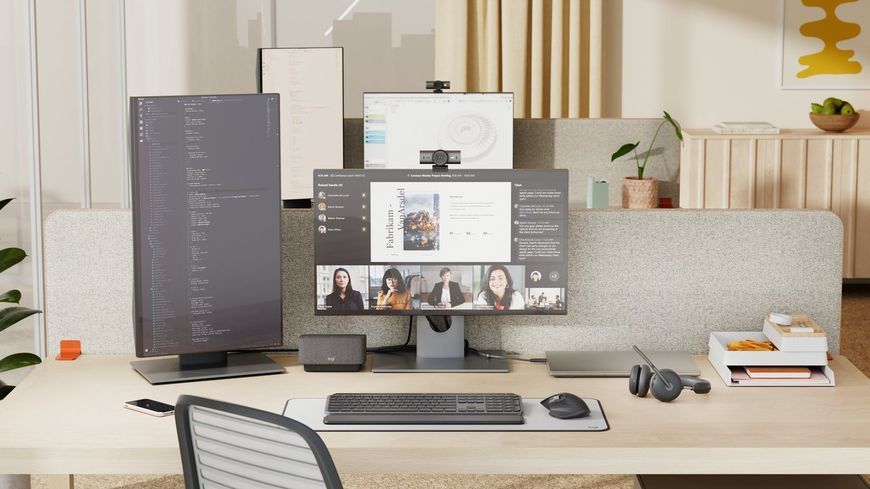 Веб-камера Logitech MX Brio 705 for Business 4K Graphite (960-001530) 516590ua фото