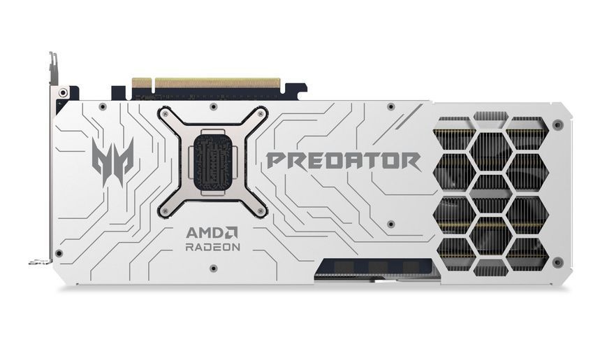 Видеокарта Acer Radeon RX 9070 XT Predator BiFrost OC White (DP.Z4FWW.P02) 639868ua фото