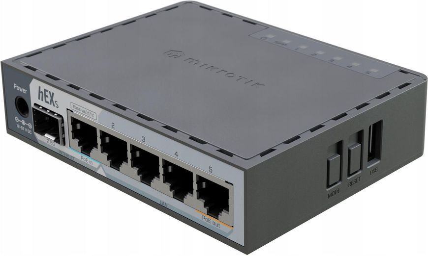Маршрутизатор Mikrotik hEX S 2025 (E60iUGS) 606971 фото